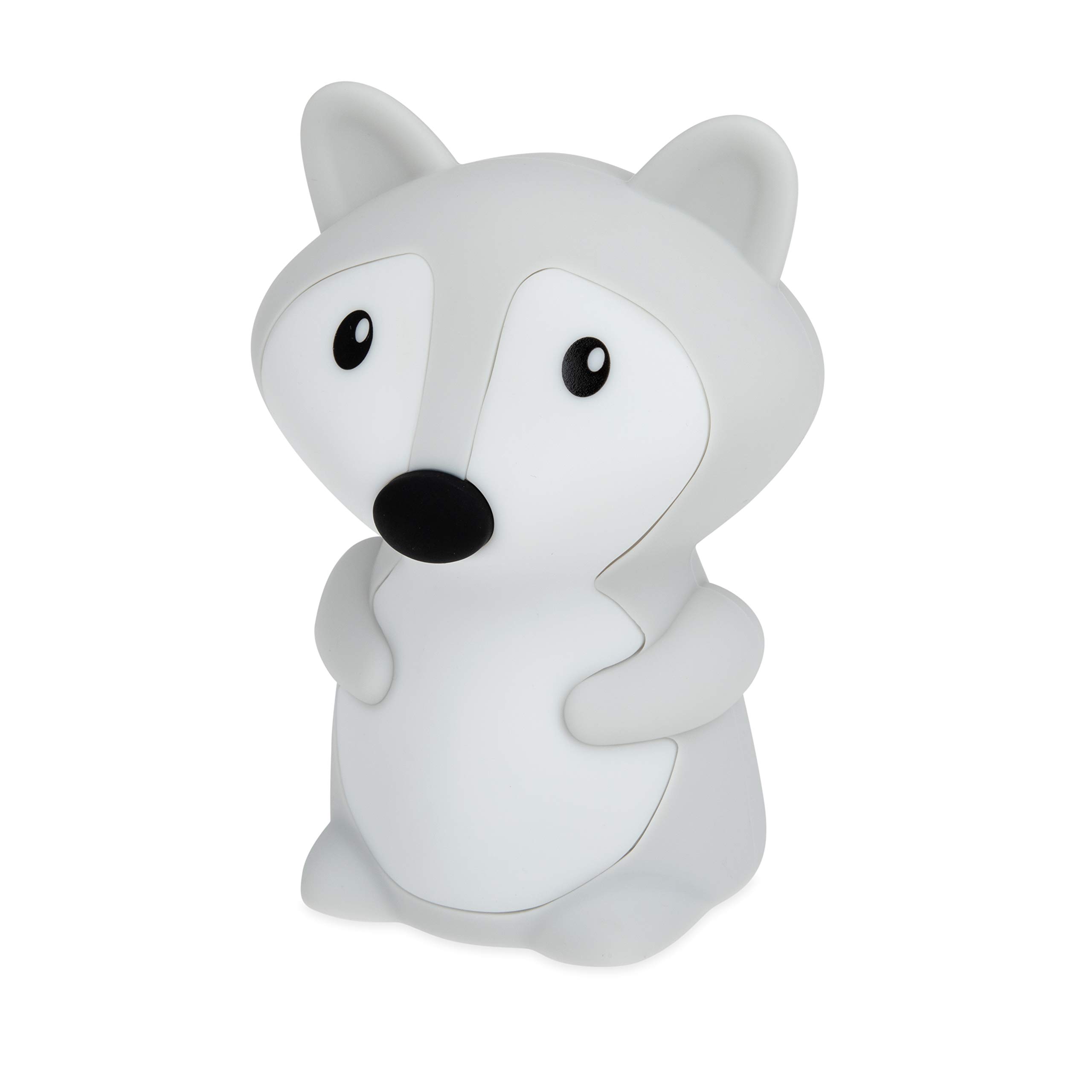 Nuby Fox Baby Silicone Nightlight, Rechargeable, Color Changing Touch Night Light for Kids Bedside - Image 3